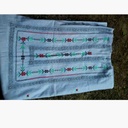 Tarakashi and Cross Stitch Unstitched Suit  - Duplicate - Duplicate IMG # 1