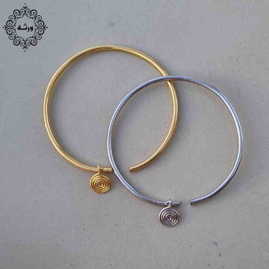 Spiral Charm Bangles  IMG # 1