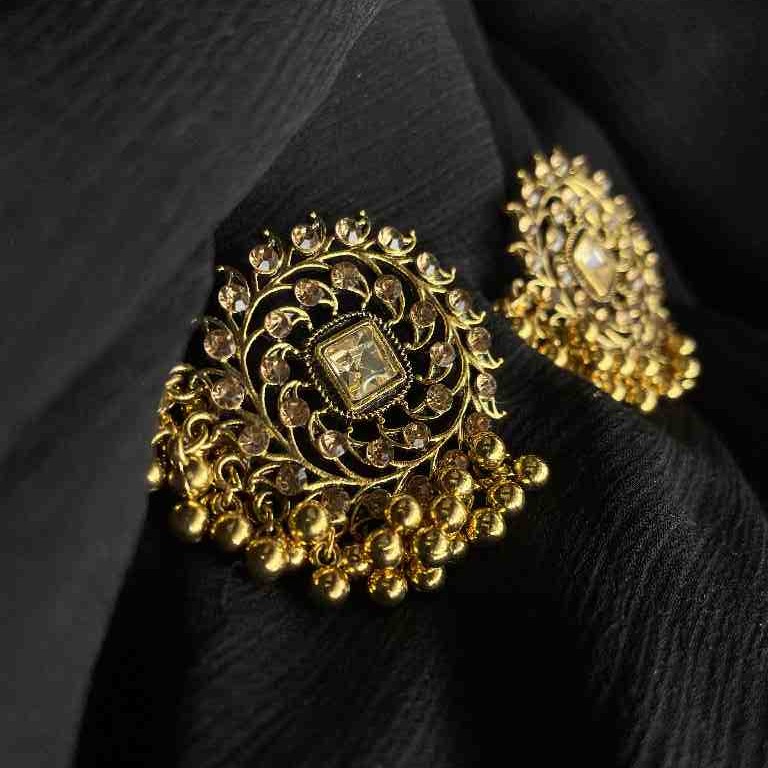 Zircon Statement Earrings - Duplicate IMG # 1