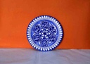 Blue Pottery Plate (Large) - Duplicate IMG # 1