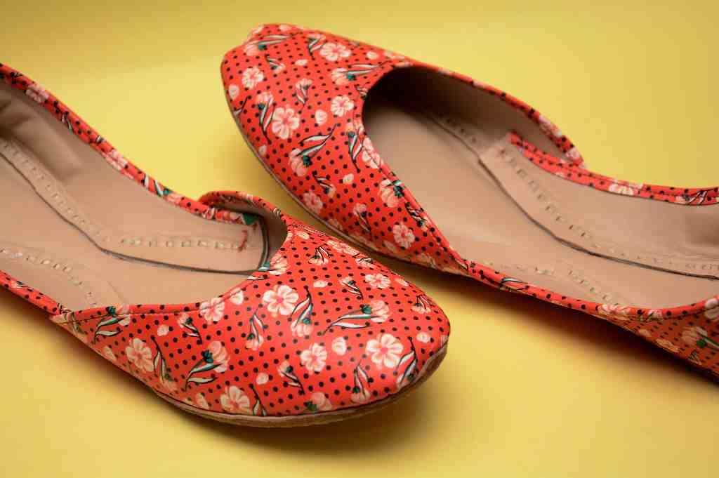 Floral print design khussa - Duplicate IMG # 1