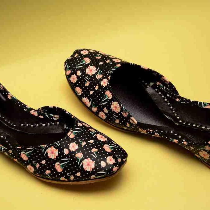 Floral print design khussa - Duplicate IMG # 1