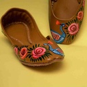  Hand Painted Truck Art Design khussa - Duplicate IMG # 1