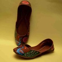  Hand Painted Truck Art Design khussa - Duplicate IMG # 1