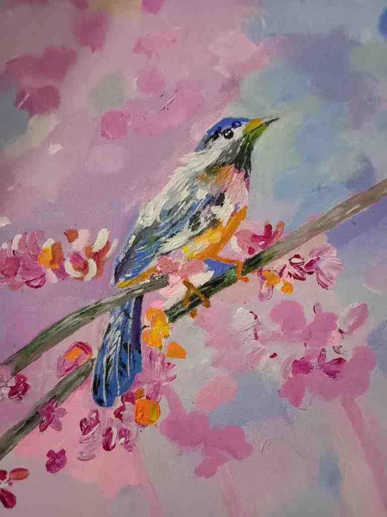 Spring Bird Painting IMG # 1