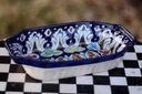 Blue pottery Deep dish   - Duplicate IMG # 1