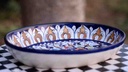 Blue pottery Fruit dish IMG # 1