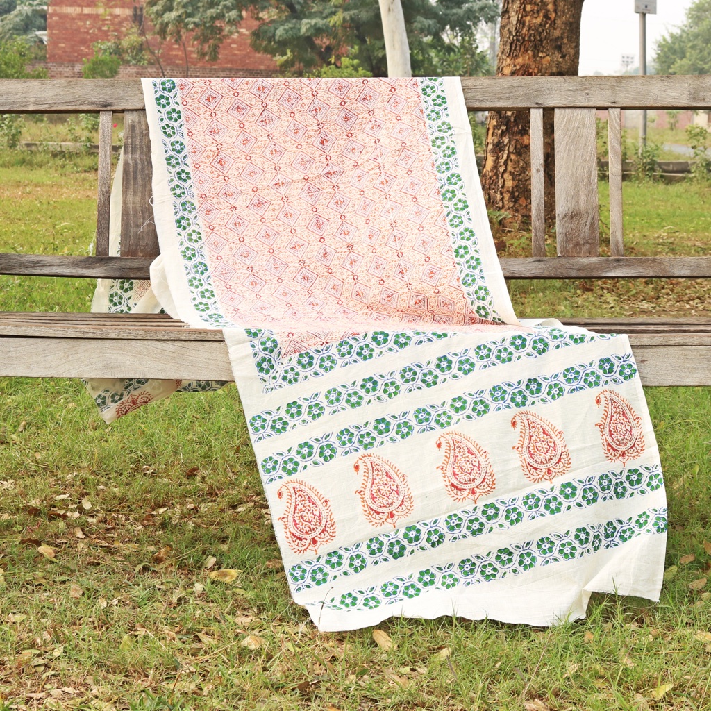 Ajrak Stole IMG # 11191