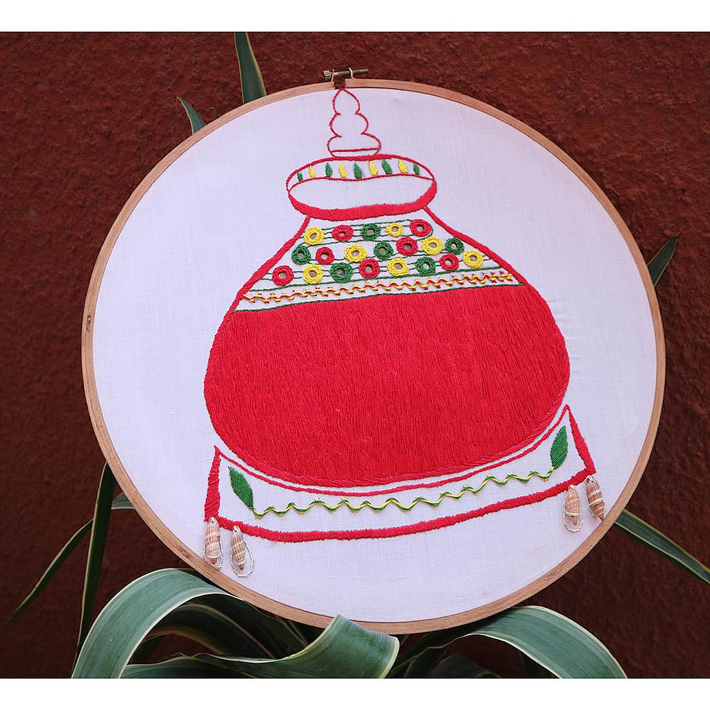 Ghara - Hoop Embroidery
