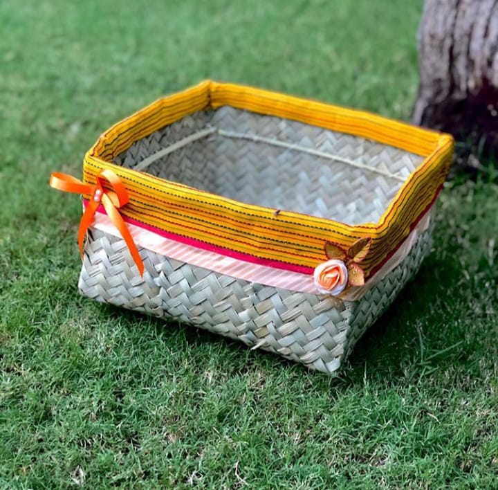 Hand knotted Basket