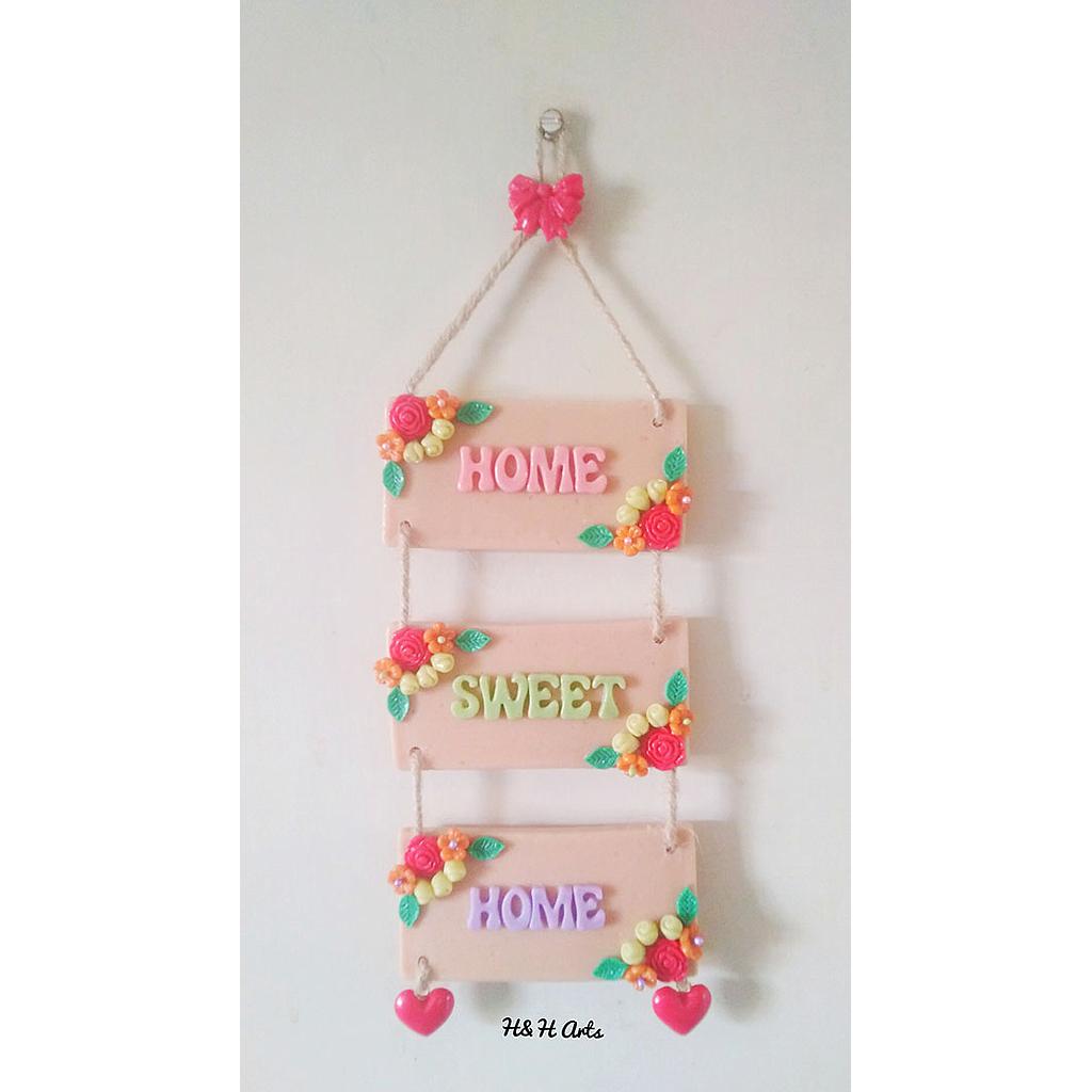 Handmade HOME SWEET HOME Hanging