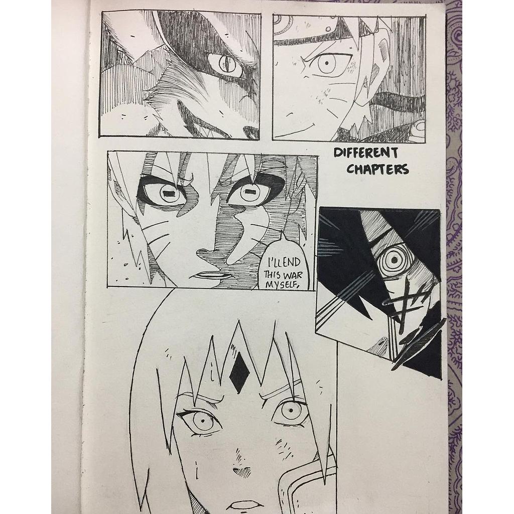 Naruto Manga replication