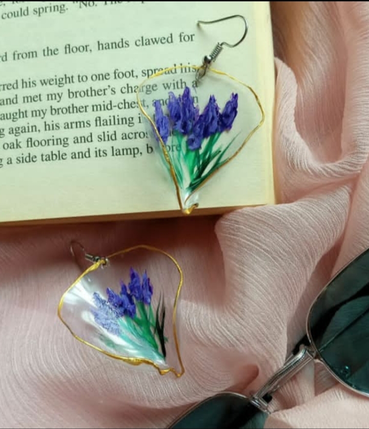 Lavender Earrings