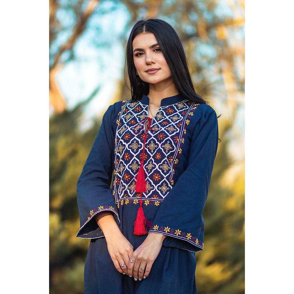 Odessa - Hand Embroidered