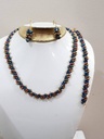 Double Toned Beaded Set