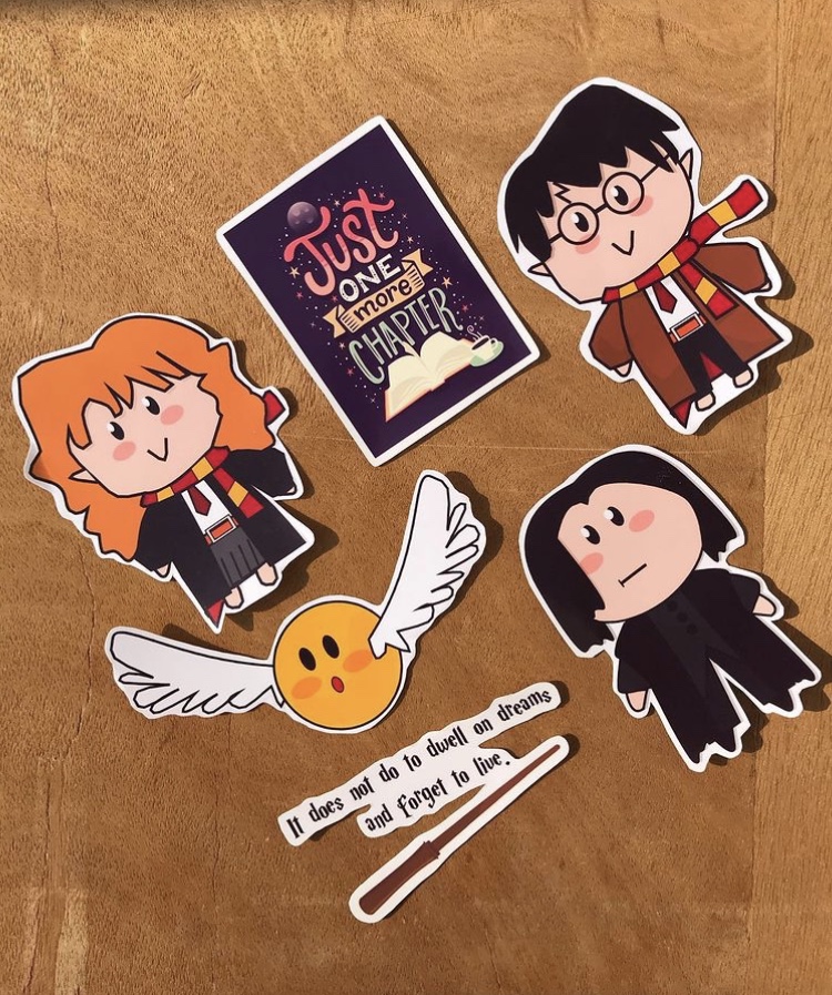 Harry Potter Stickers set of 8