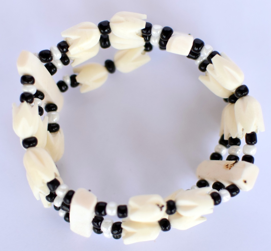 Camel Bone Beads Bracelet