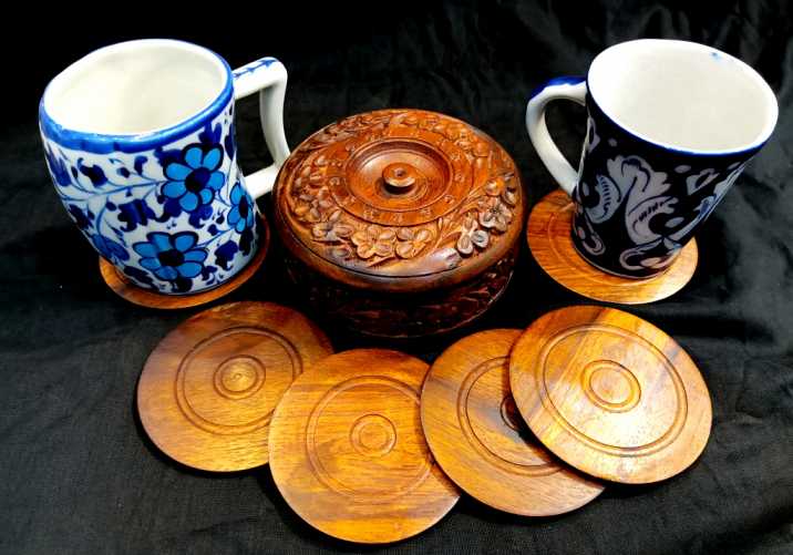 Tea coaster set