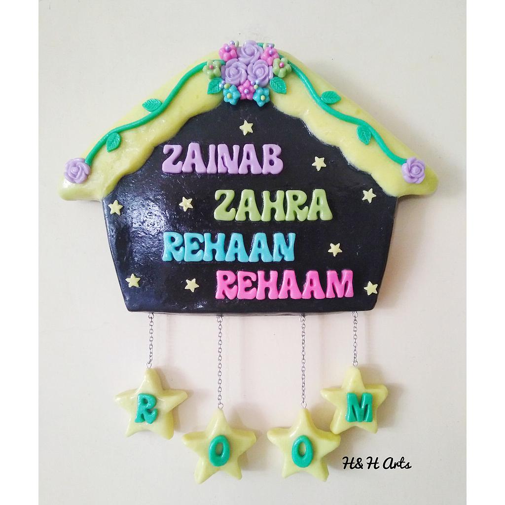 Handmade Customized Wall/Door Hanging 