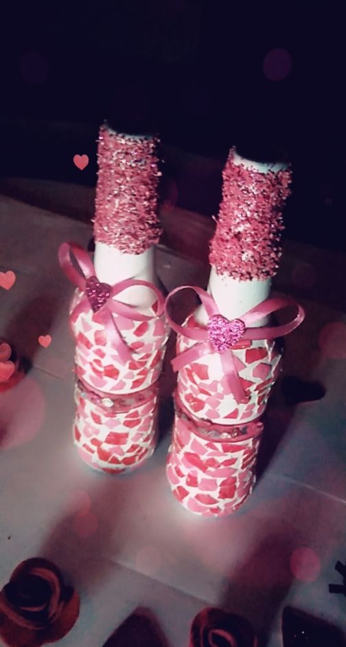 Decorative Eggshells Bottles