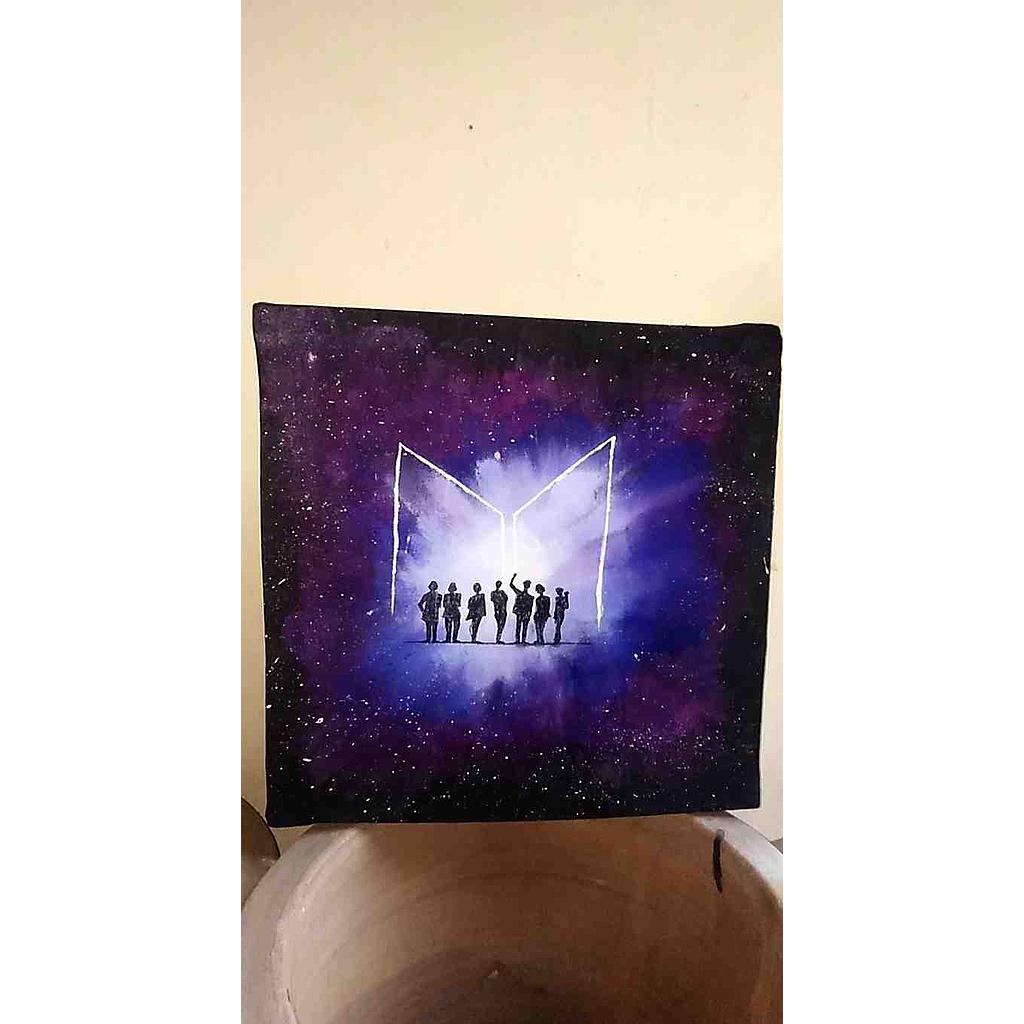 BTS Theme on Canvas