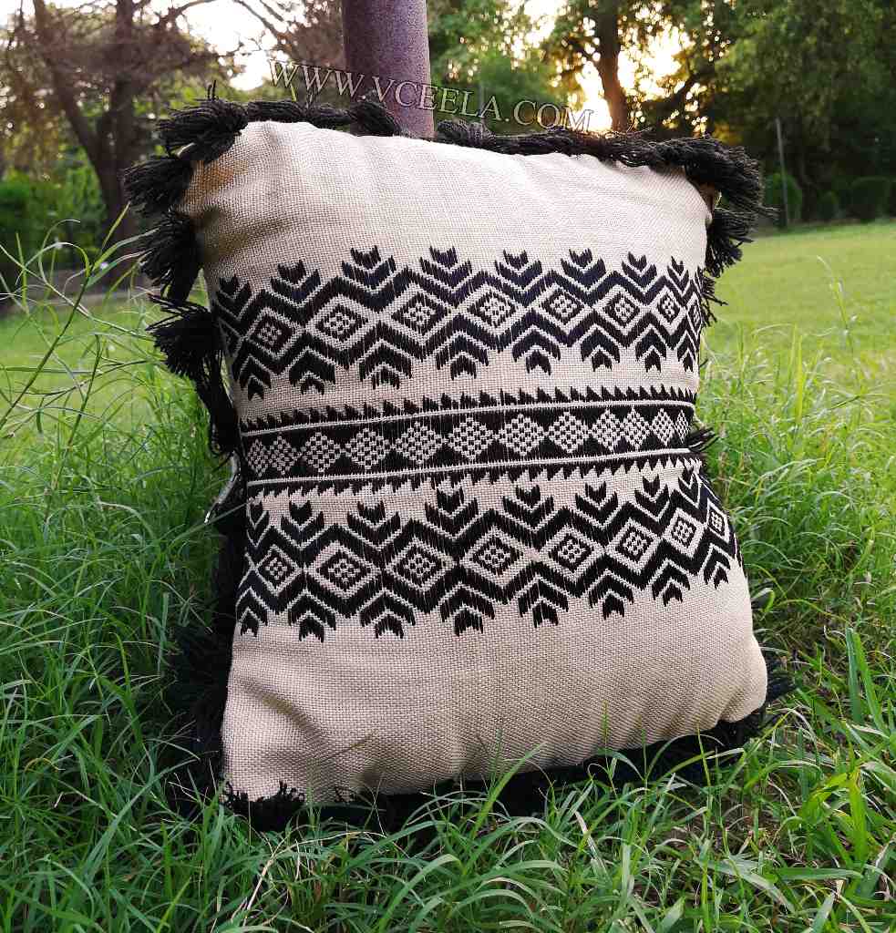 Embroidered Cushion Cover