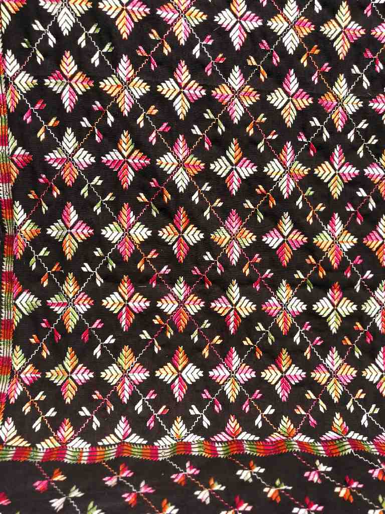 Embroidered Phulkari Shawl         