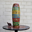 Hand Painted Camel Skin Lamp