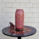 Hand Painted Camel Skin Lamp