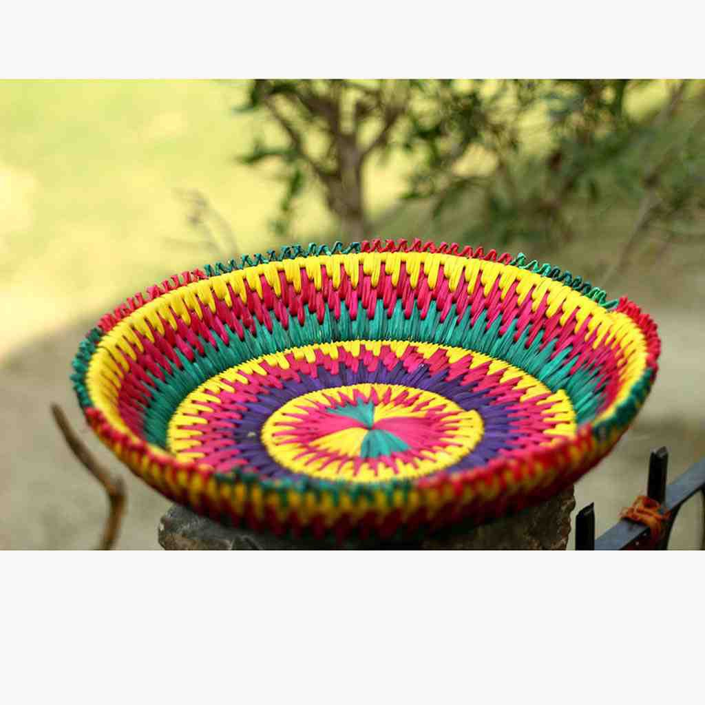 Hand Woven Basket For Fruits / Fruit Basket