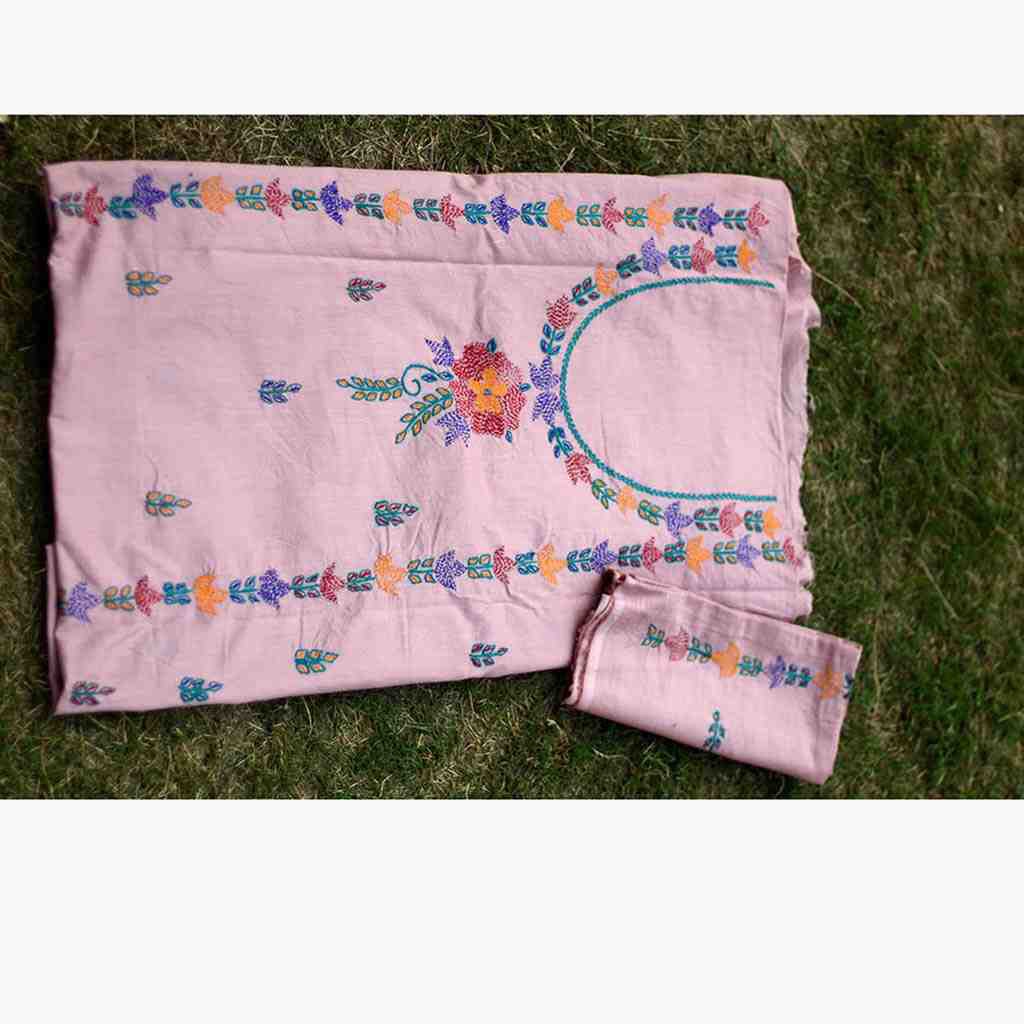 Shirt Kacha Tank'ka Unstitched Fabric