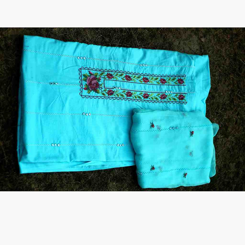 Chiffon Dupatta and Lawn Shirt