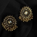 Golden Swirl Earrings