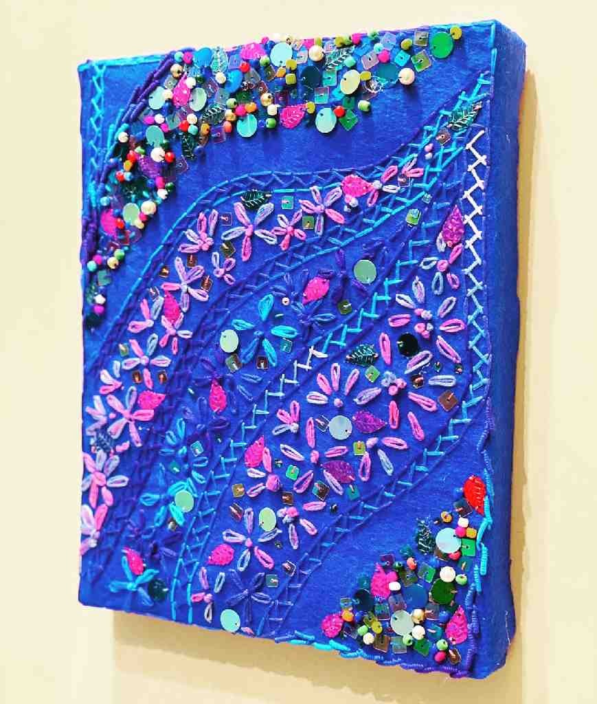 Decorative Embroided Frame