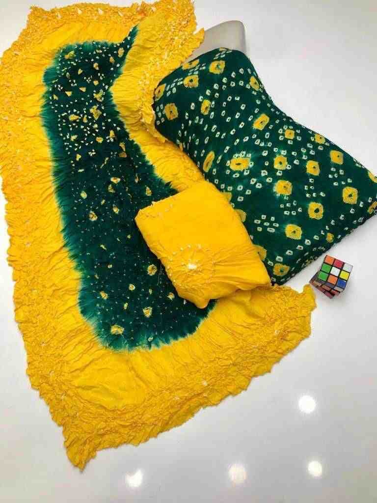 Linen Chunnri Suit (3-Piece)