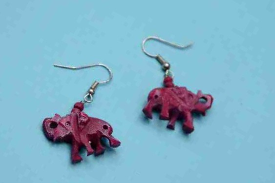 Camel Bone Craft Earrings