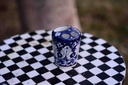 Blue Pottery Pen Holder / Brush Holder