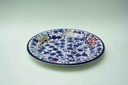 Blue Pottery Dinner Plate