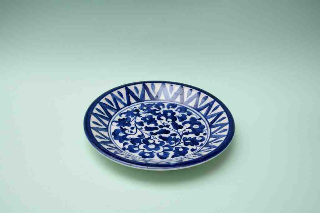 Blue Pottery Quarter Plate