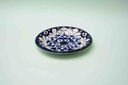 Blue Pottery Saucer Plate