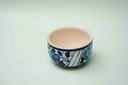 Blue Pottery Butter Cup