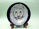 Blue Pottery Decorative Art Plate