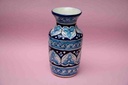 Blue Pottery Medium Flower Vase