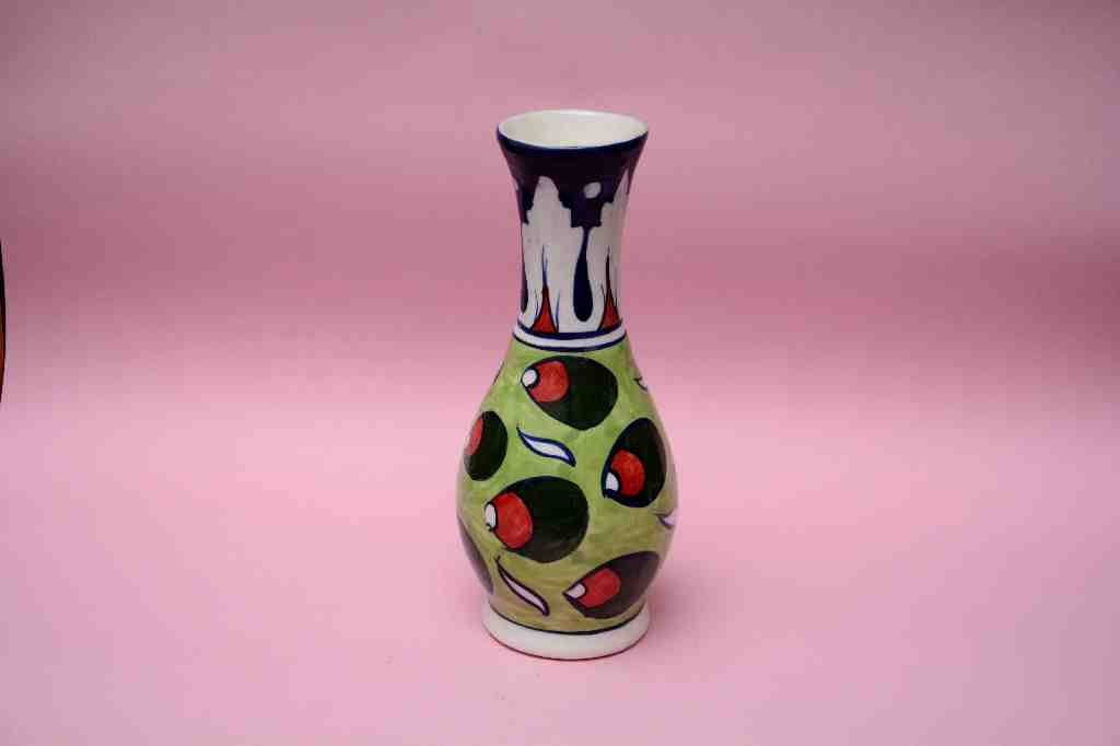 Blue Pottery Medium Flower Vase