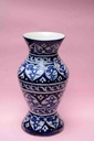 Blue Pottery Flower Vase