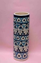 Blue Pottery Flower Vase