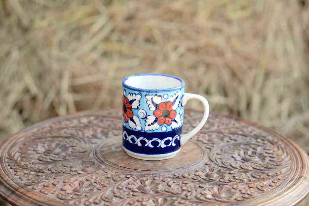 Blu Pottery Mug