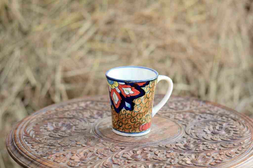 Blu Pottery Mug