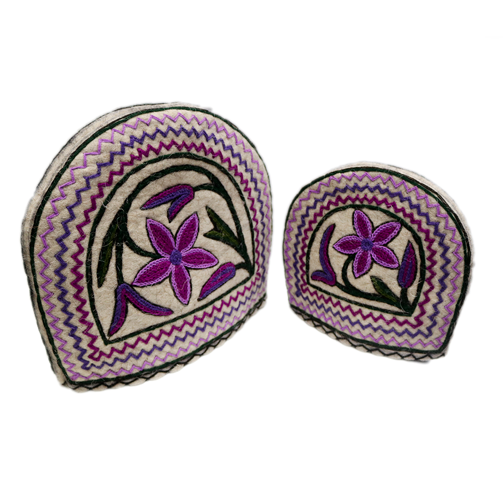 Hand Embroidery Tea Cozy set