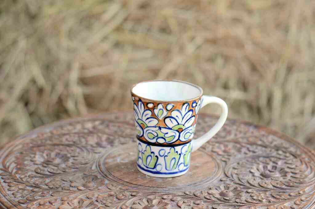 Blu Pottery Mug